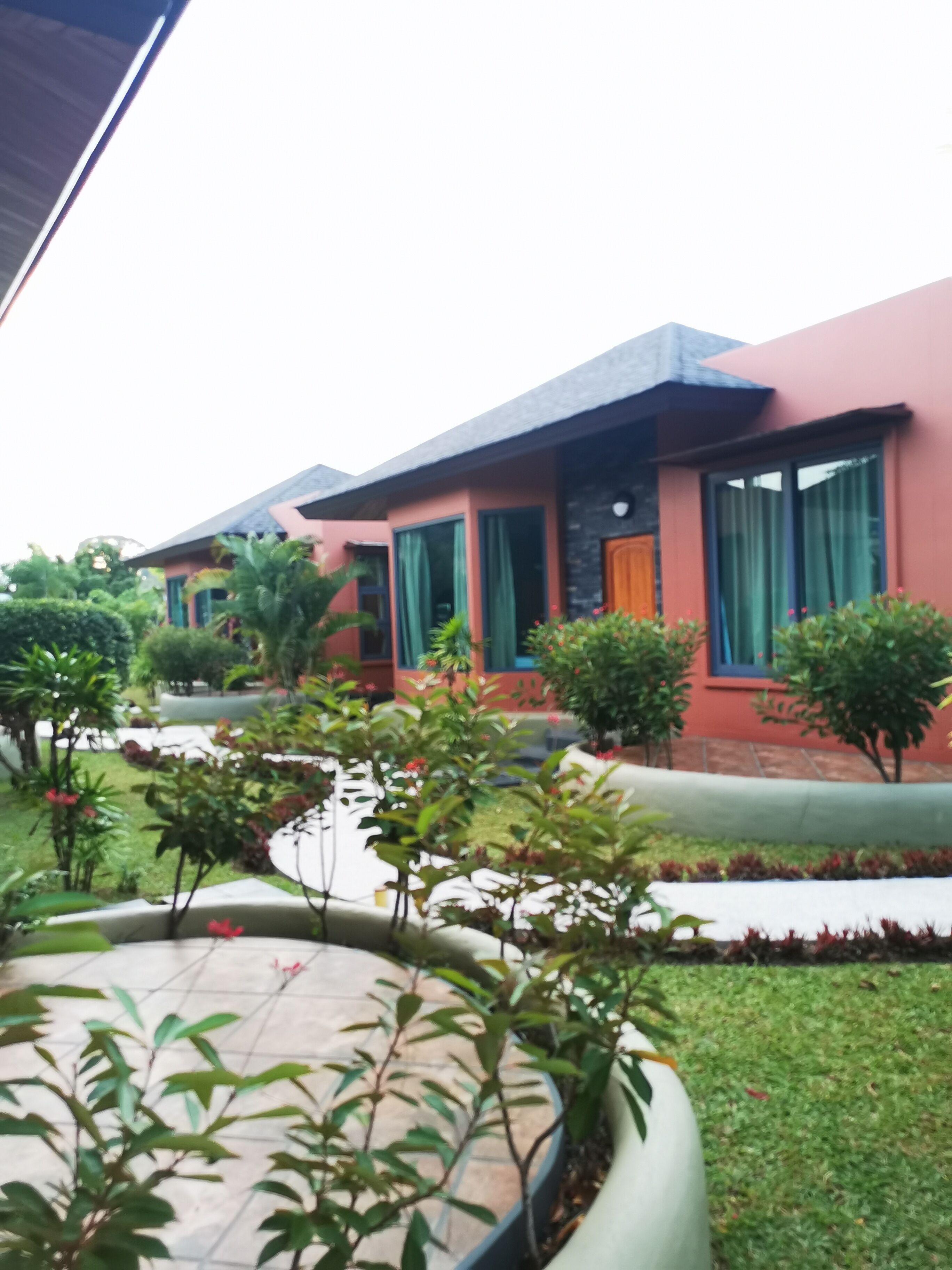 Bungalow Grand, 1 cama King size, para no fumadores, refrigerador | Terraza o patio