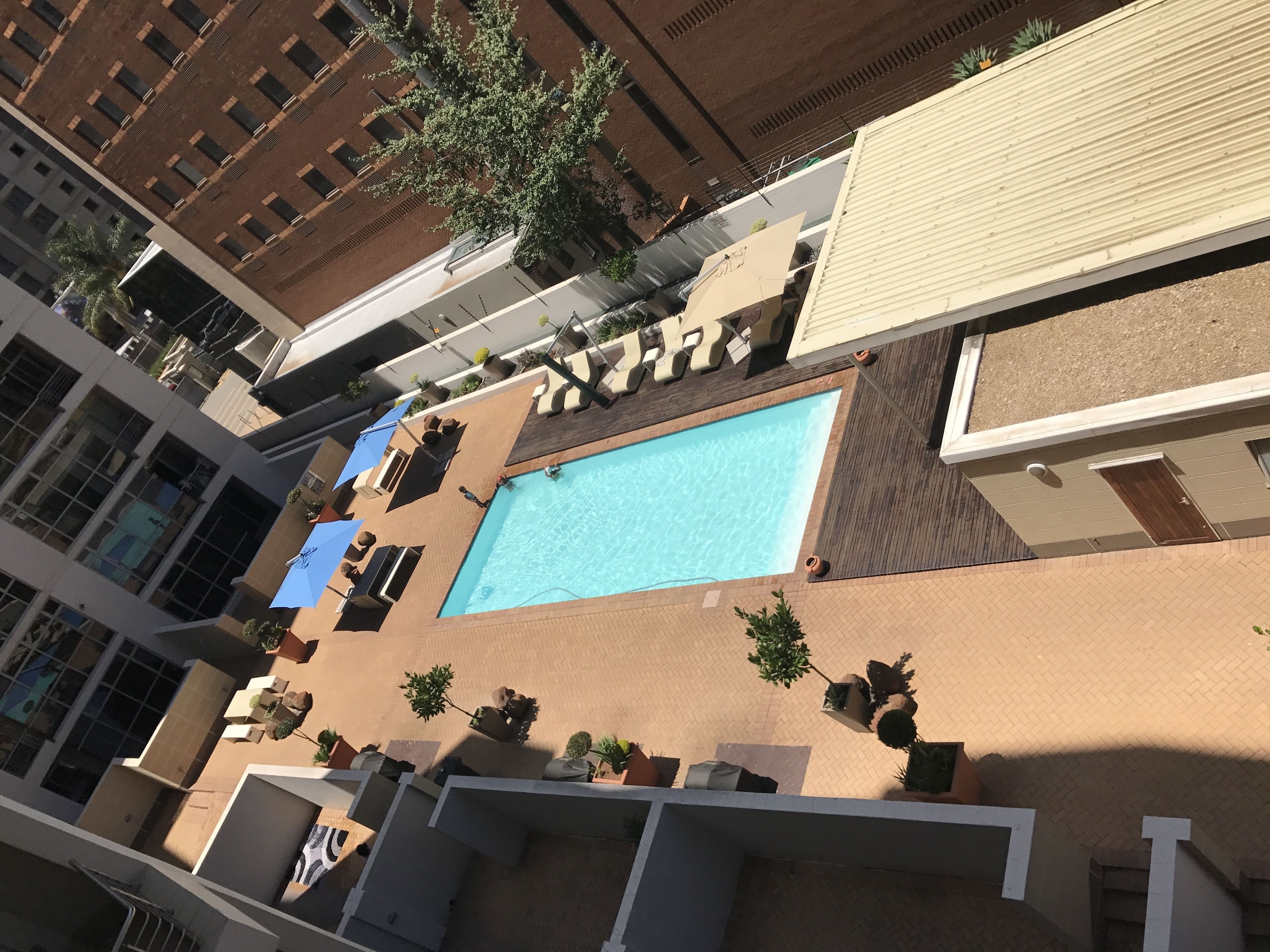 Alberca al aire libre 