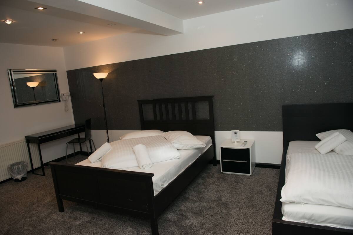 Soundproofing, iron/ironing board, free WiFi
