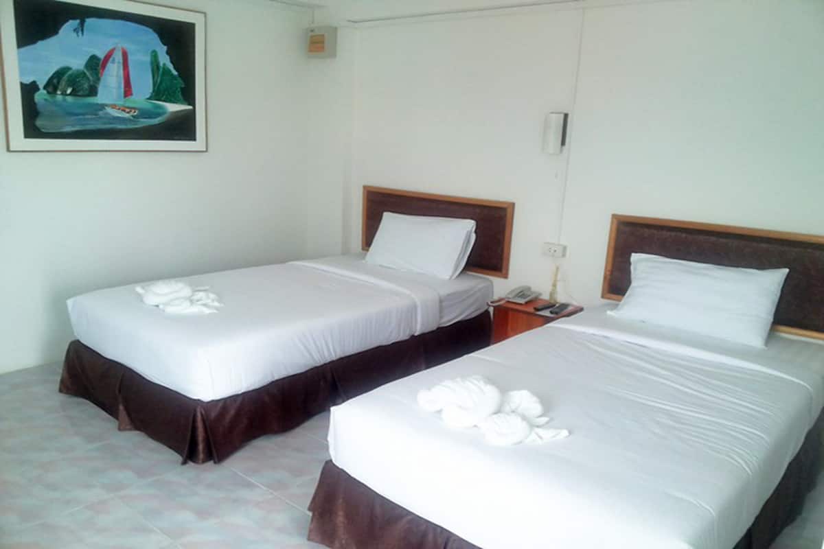 Standaard Twin kamer | Verduisterende gordijnen, gratis wifi, beddengoed