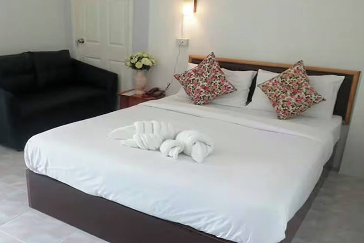 Connecting Room | 遮光カーテン、WiFi (無料)、ベッドシーツ