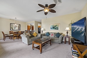 Condo, 2 Bedrooms | 2 bedrooms, desk, laptop workspace, iron/ironing board - Shores At Waikoloa #234 At Bo Tree Tower 2 Bedroom Condo by RedAwning (Waikoloa)