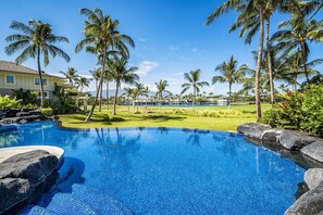 Condo, 2 Bedrooms | Pool | Outdoor pool, an infinity pool - Fairway S Waikoloa O21 2 Bedroom Condo by RedAwning (Waikoloa)