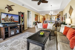 Condo, 2 Bedrooms | Living area | Smart TV