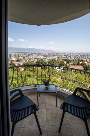 Classic Double Room, 1 Queen Bed, Balcony, City View | City view - View Inn Boutique Hotel (Skopje)