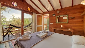 Deluxe-bungalow - 1 dobbeltseng | 1 soveværelse, gratis Wi-Fi, sengetøj