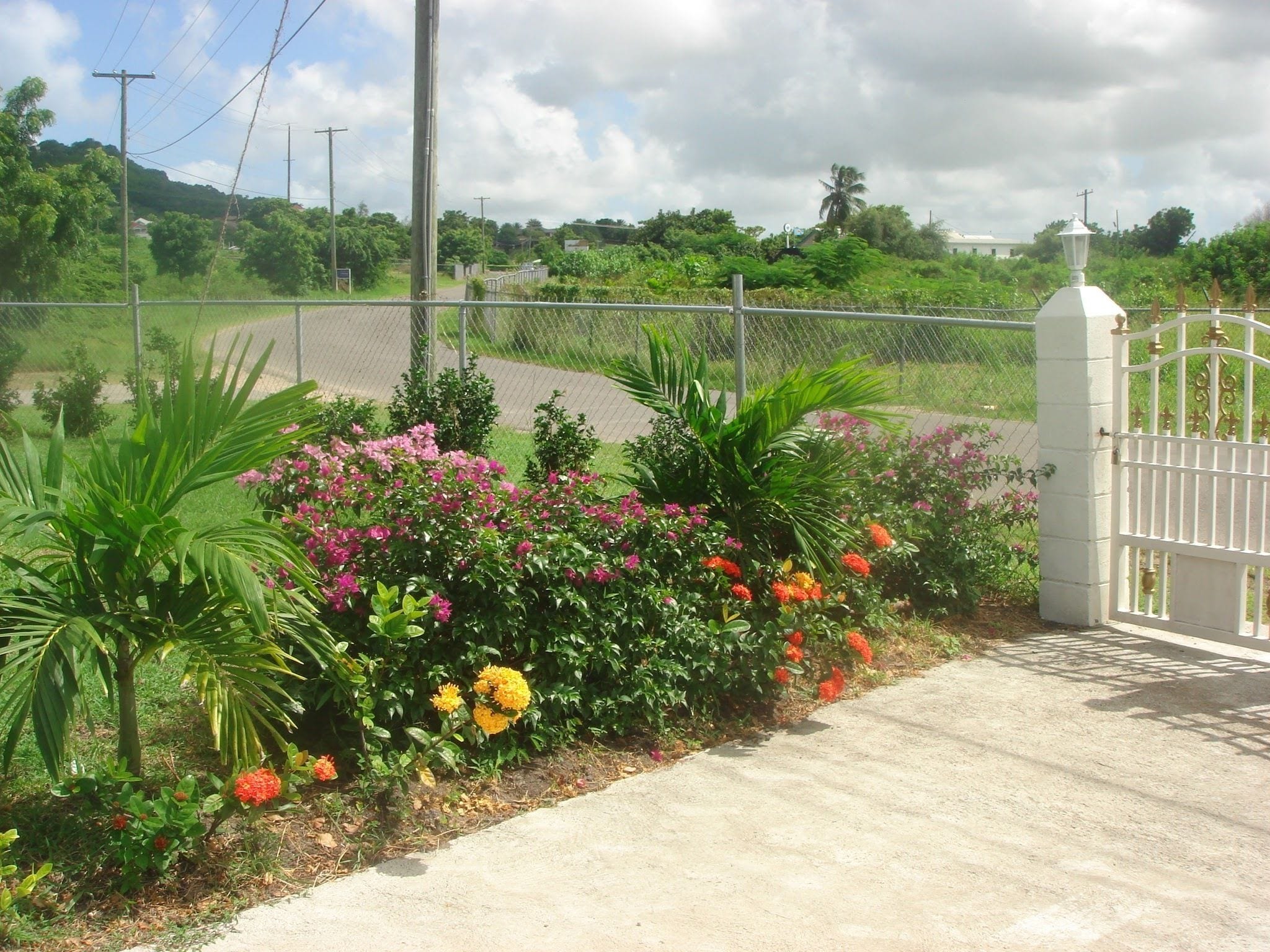 Khuôn viên nơi lưu trú