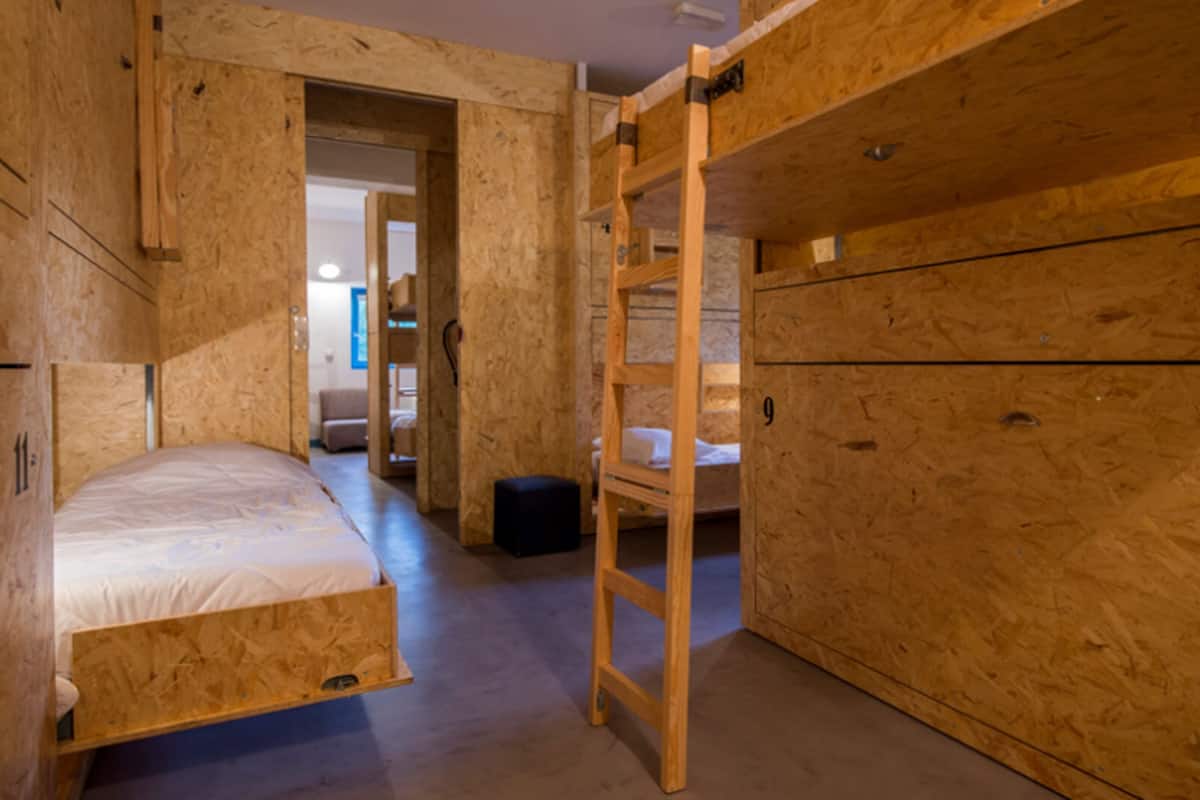 Dortoir partagé, salle de bains commune (10 Beds) | 1 chambre, accÚs au Wi-Fi (inclus), literie fournie