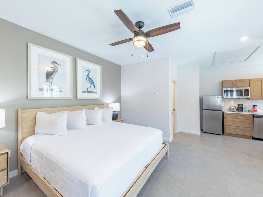 Deluxe Studio, 1 King Bed, Kitchenette