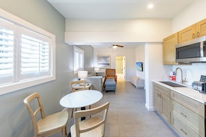 Deluxe Suite, 1 King Bed with Sofa bed, Kitchenette | Down comforters, individually decorated, individually furnished