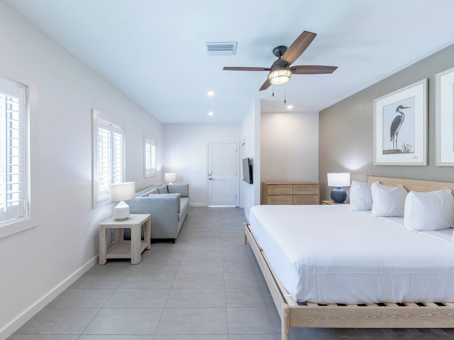 Down duvets, individually decorated, individually furnished