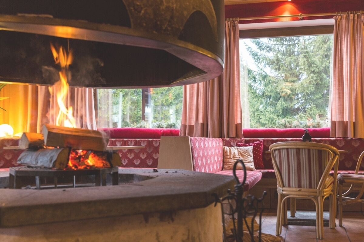 Udsigt fra overnatningsstedet