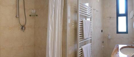 Bathroom | Hair dryer, bathrobes