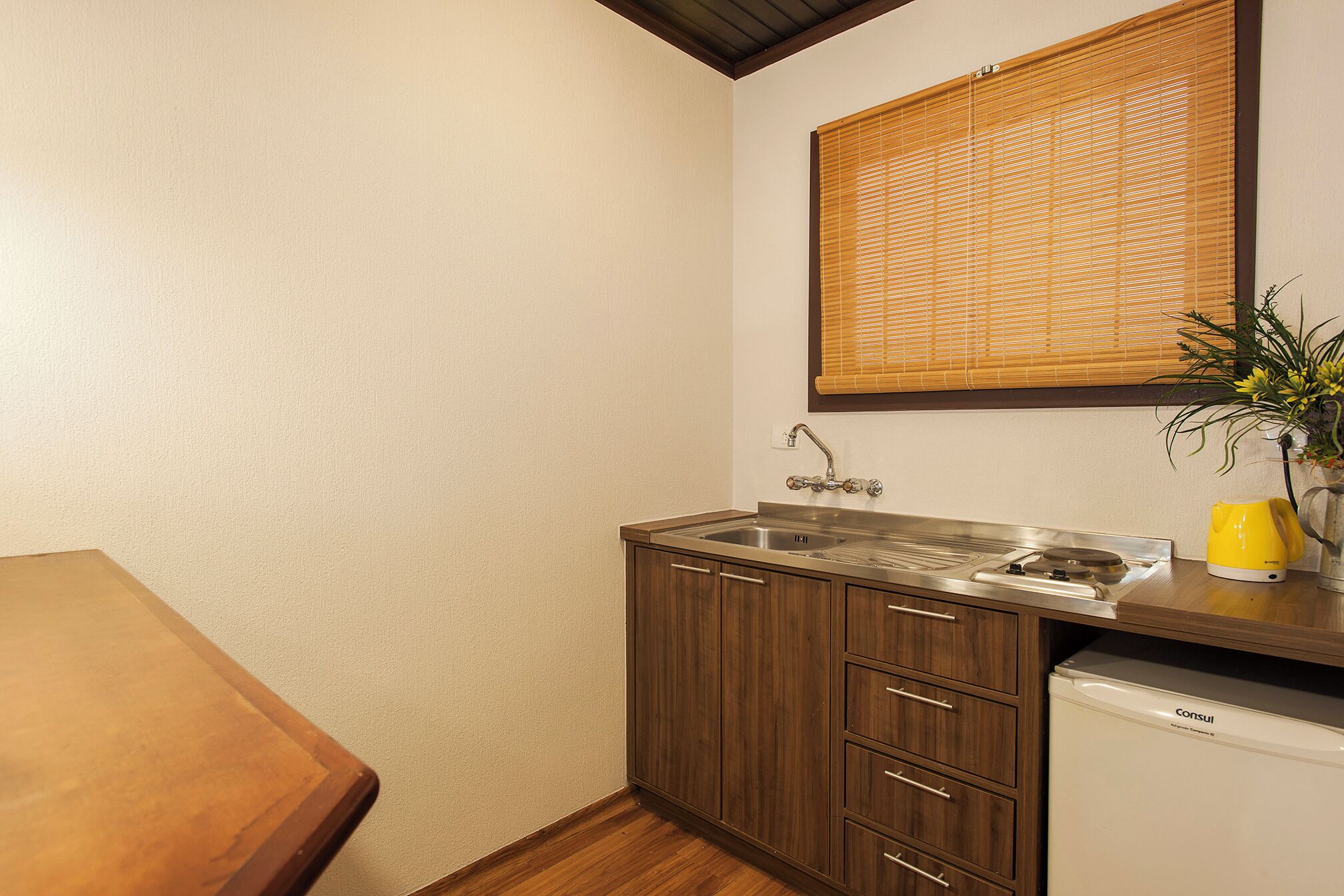 family chalet | private kitchenette | microwave