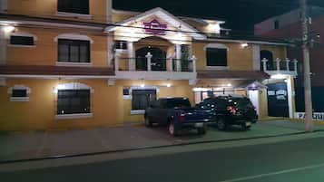 Front of property - evening/night
