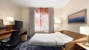 Desk, iron/ironing board, free cribs/infant beds, rollaway beds