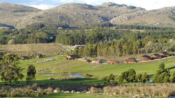 Vista a la montaña