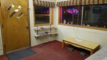 Sala de estar en el lobby