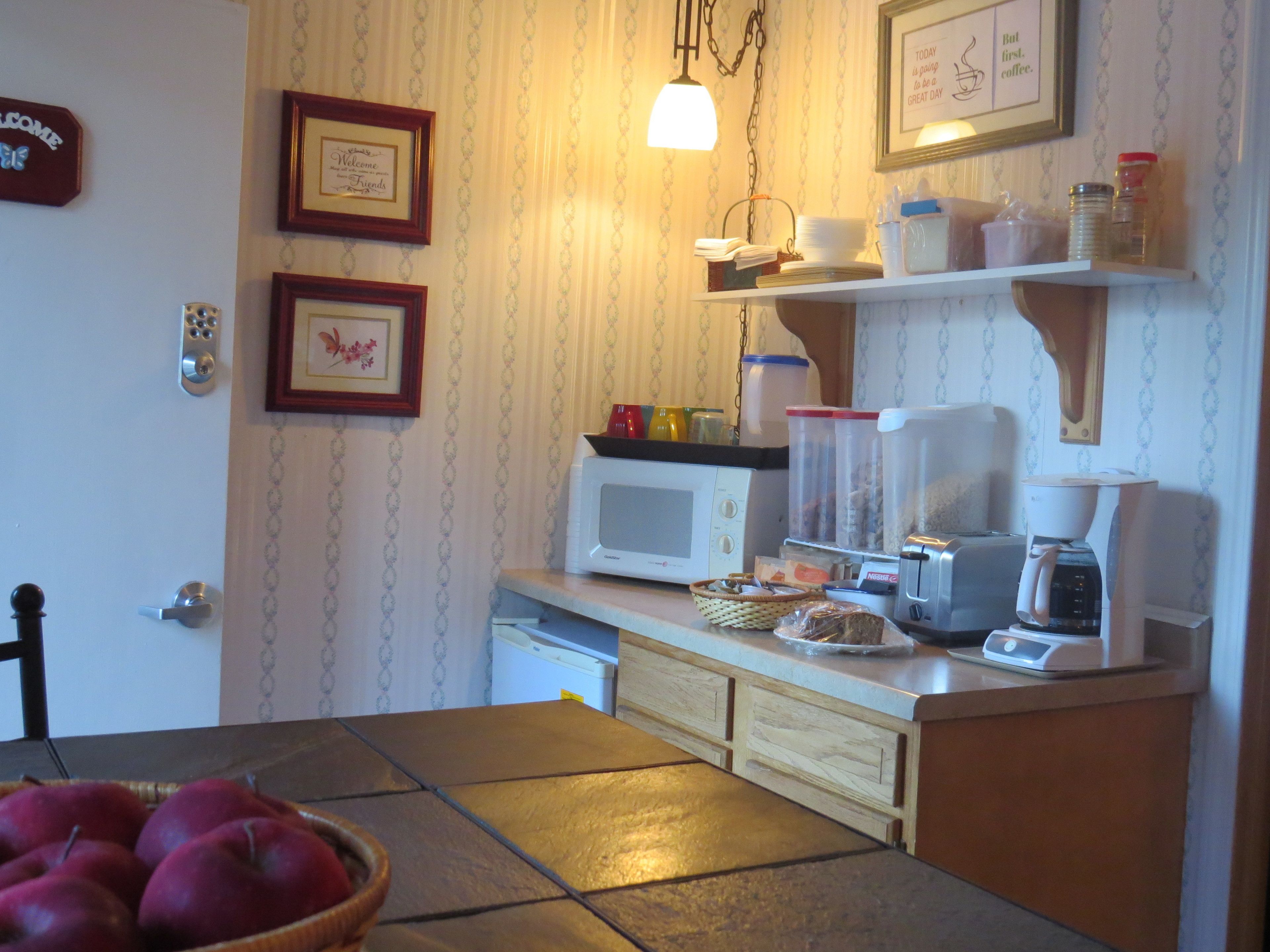 Petit déjeuner continental compris tous les jours