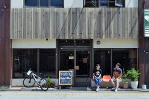 Fassade der Unterkunft