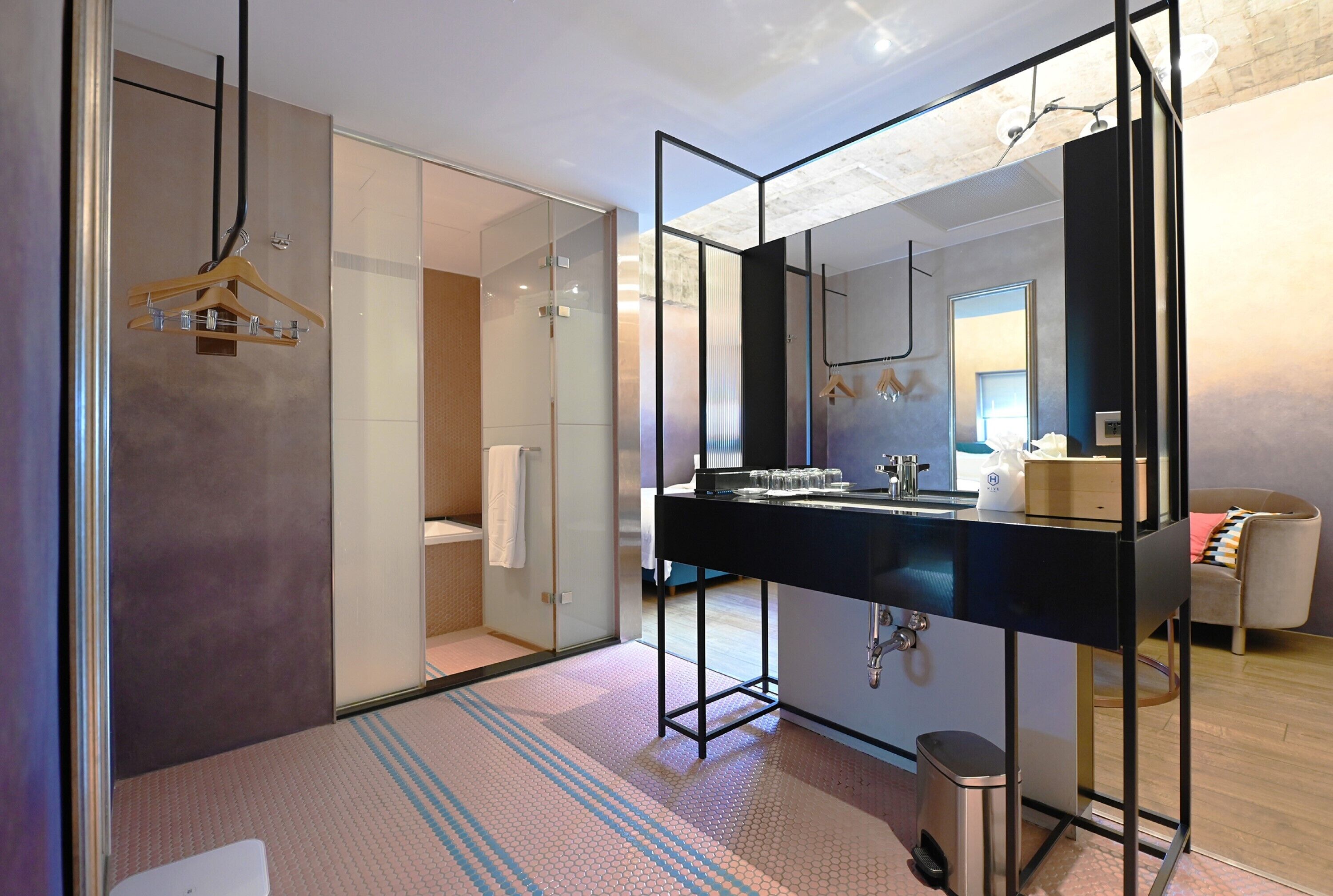 deluxe quadruple room | 1 bedroom, premium bedding, in-room safe, blackout curtains