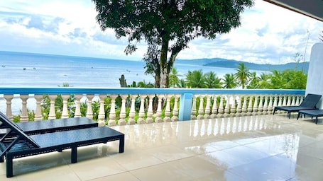 Terrace/patio. Ocean Front Home Amazing View Air ConditioningLaugh Play Relax at Binya House
