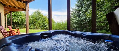 Bañera de hidromasaje exterior