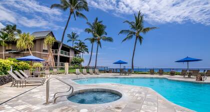 Waterfront Condo Kanaloa klo Kona Resort, kesällä / C mukana, vuodepaikkoja 6