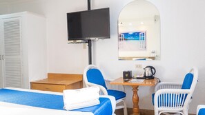 Minibar, in-room safe, desk, laptop workspace - Clarkton Hotel (Angeles City)