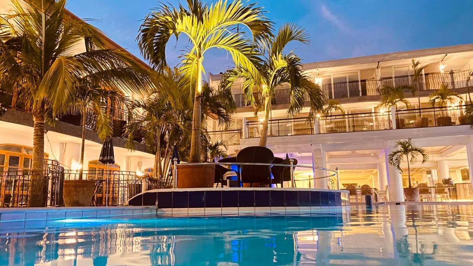 Alberca al aire libre 