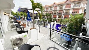 Terrace/patio - Clarkton Hotel (Angeles City)