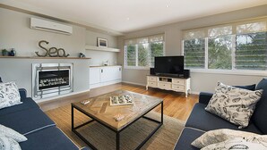 House, 3 Bedrooms | Living room | TV, DVD player - Blessings by the Sea (Mount Martha)