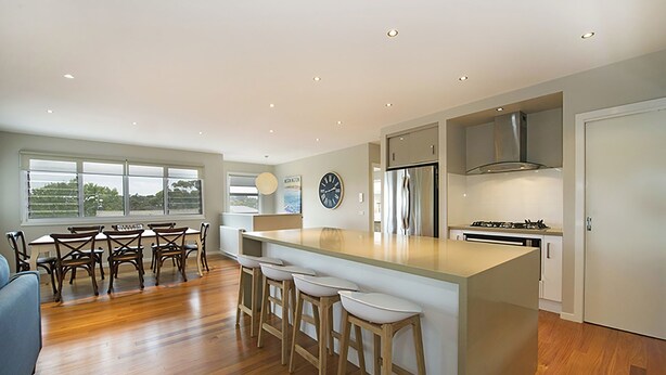 House, 3 Bedrooms | Private kitchen | Coffee/tea maker, fridge, microwave - Blessings by the Sea (Mount Martha)