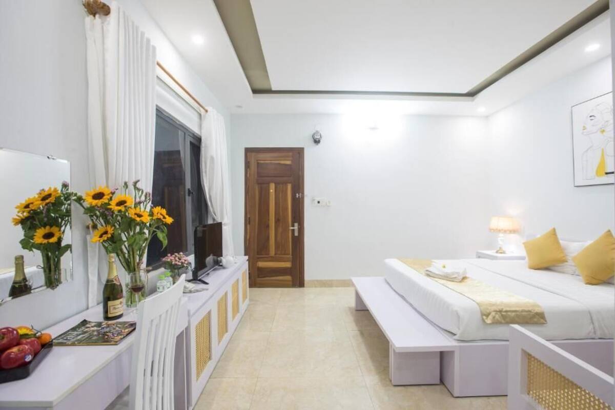 Estudio | Minibar, escritorio, wifi gratis y ropa de cama