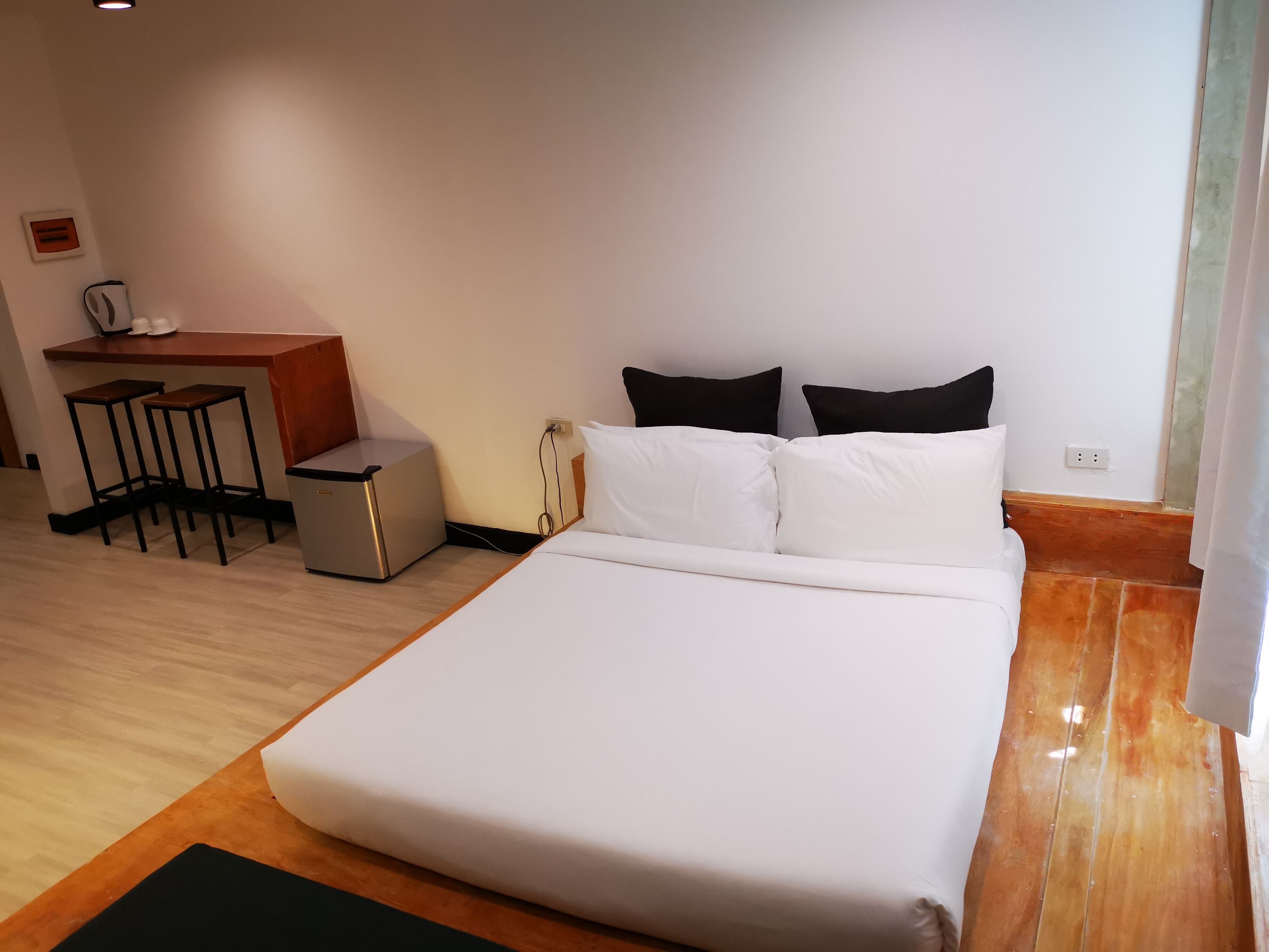 family quadruple room | in-room safe, desk, laptop workspace, iron/ironing board