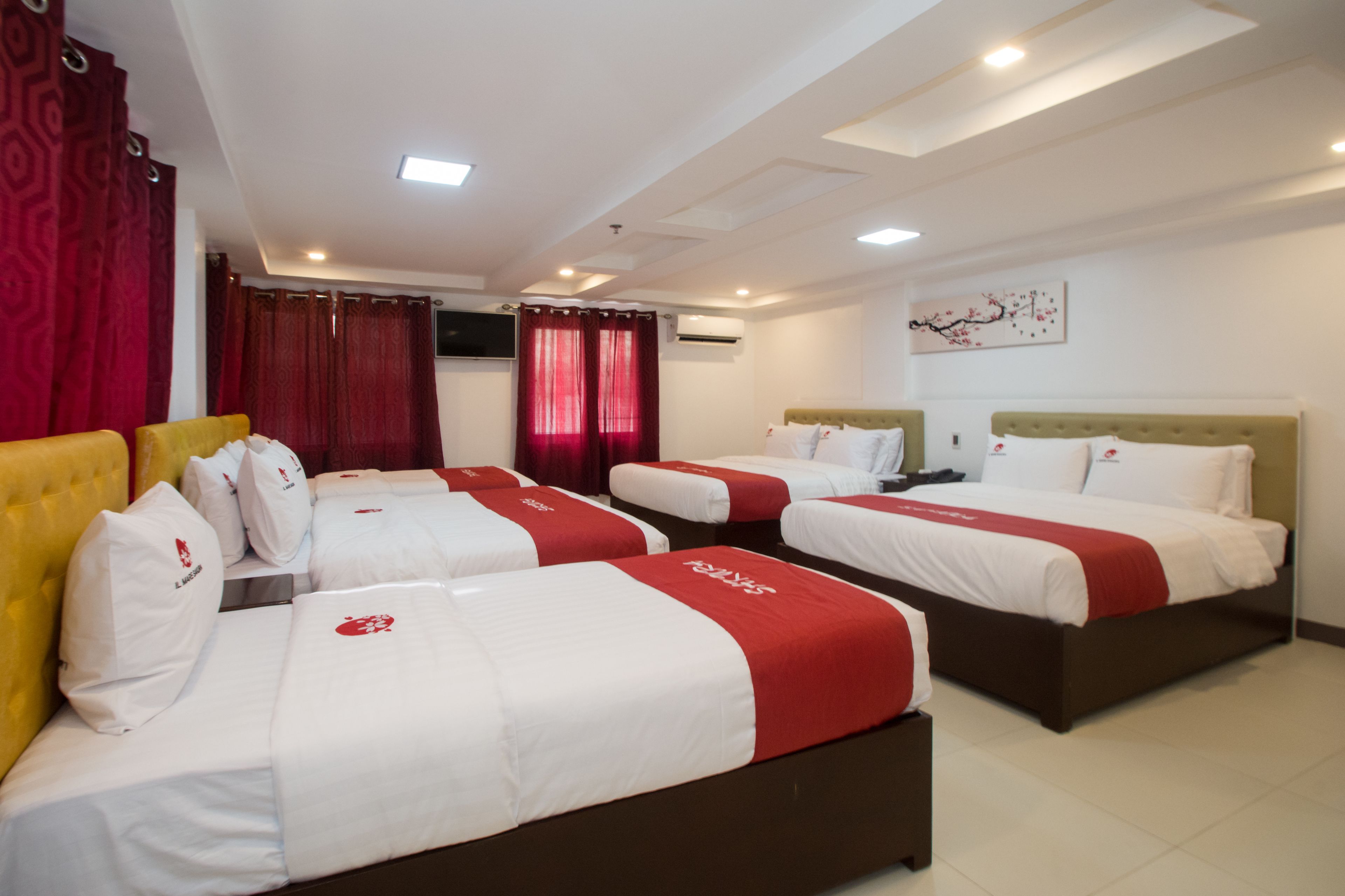 family room | in-room safe, desk, laptop workspace, iron/ironing board