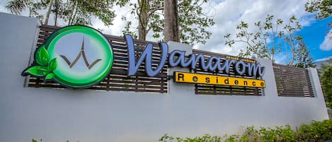 Façade de l’hébergement