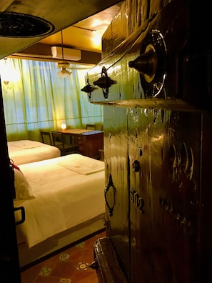 Premium bedding, pillow-top beds, desk, iron/ironing board