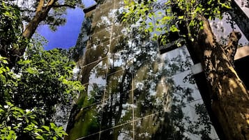 Fassade der Unterkunft