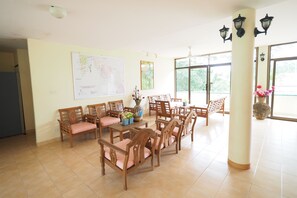 Lobby sitting area