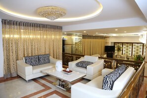 Sitzecke in der Lobby