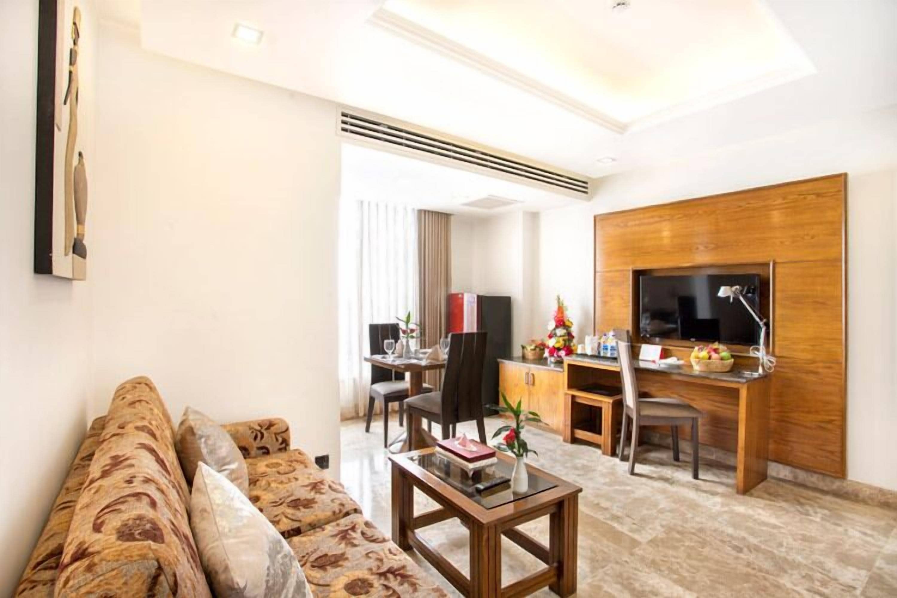 Royal-Suite, mit Bad | Wohnbereich | Flachbildfernseher