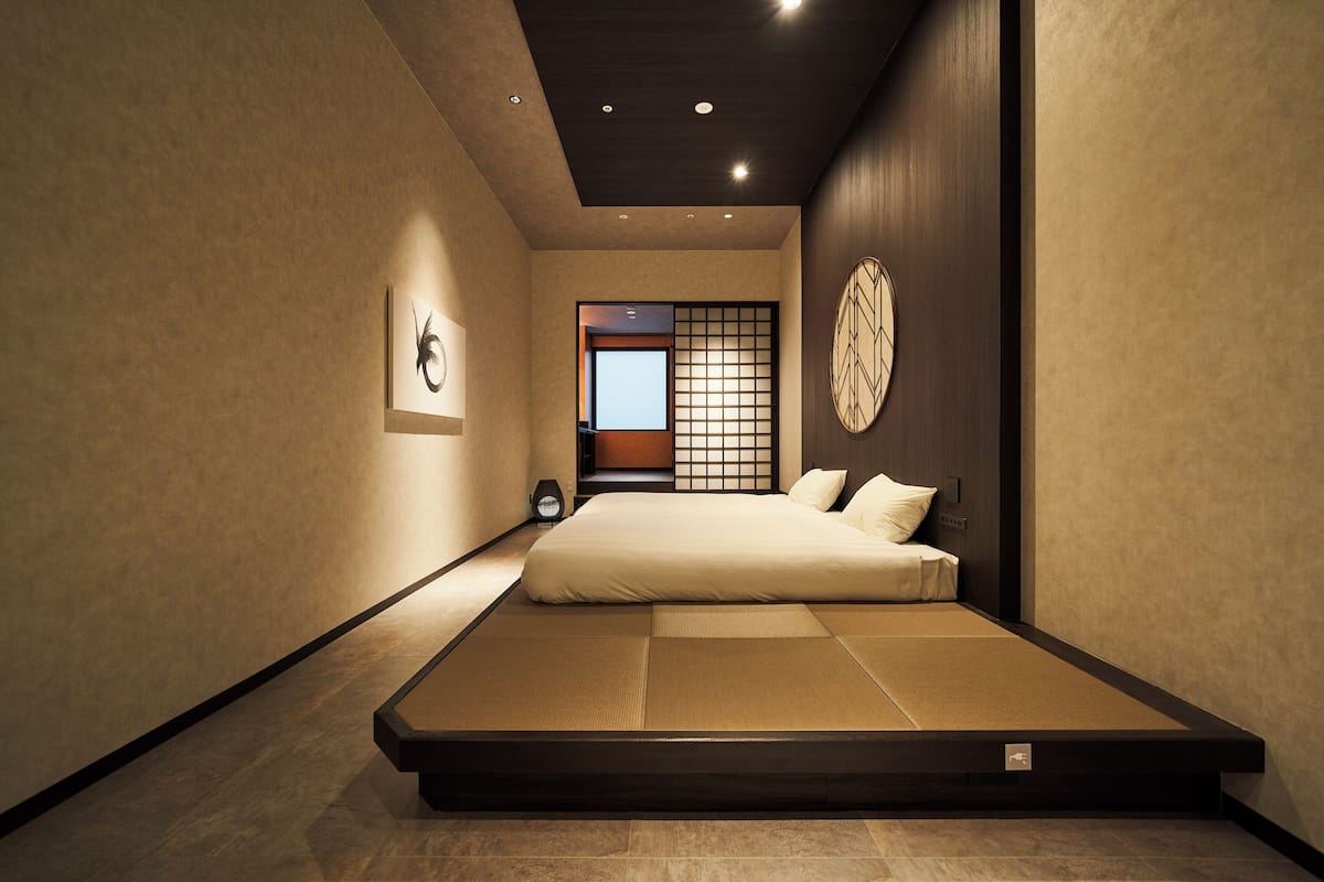 New Japanese Modern Room, 2 Bedroom, Non Smoking (Cannot request bed type) | Down comforters, desk, blackout drapes, WiFi (free)