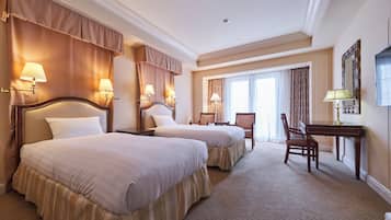 Twin kamer, niet-roken (Cannot request bed type) | Een bureau, verduisterende gordijnen, gratis wifi, beddengoed