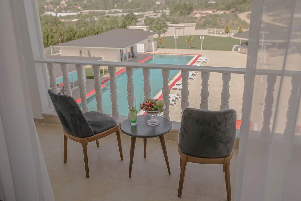 Minibar, in-room safe, desk, laptop workspace