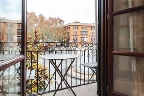 Superior appartement, 1 slaapkamer, balkon | Uitzicht vanaf balkon