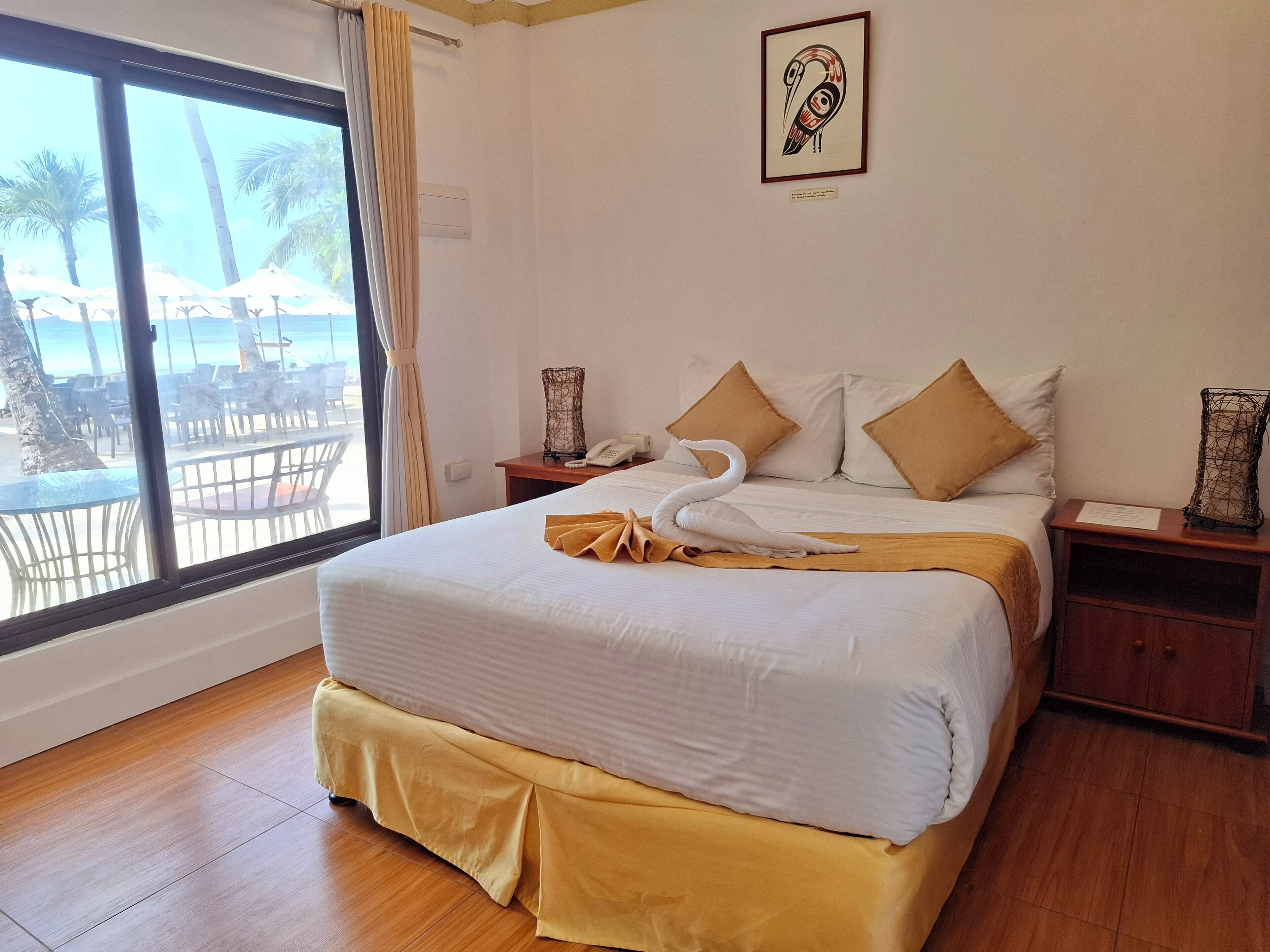 Deluxe kamer, uitzicht op zee | Uitzicht vanuit de kamer