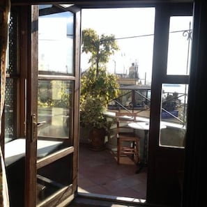 Habitació doble, terrassa | Terrassa o pati