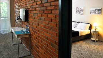 Minibar, desk, blackout curtains, soundproofing