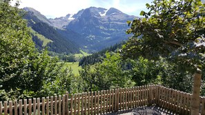 Blick auf die Berge